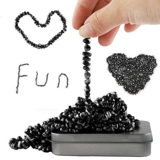 Magnetic Balls Putty Puzzle Anxiety/Stress Relief Toy Desk Fidget Toys Magnetic Stones 500P Black