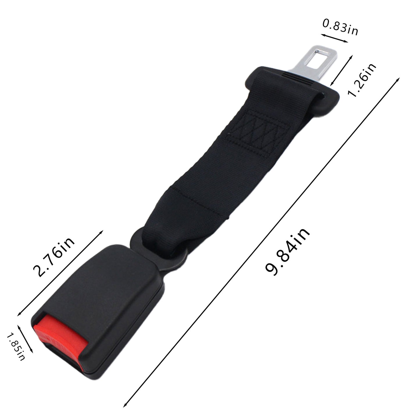 2Pcs Pads Cover Extender for Seat Belt, Comfortable and Convenient - 9 Inch